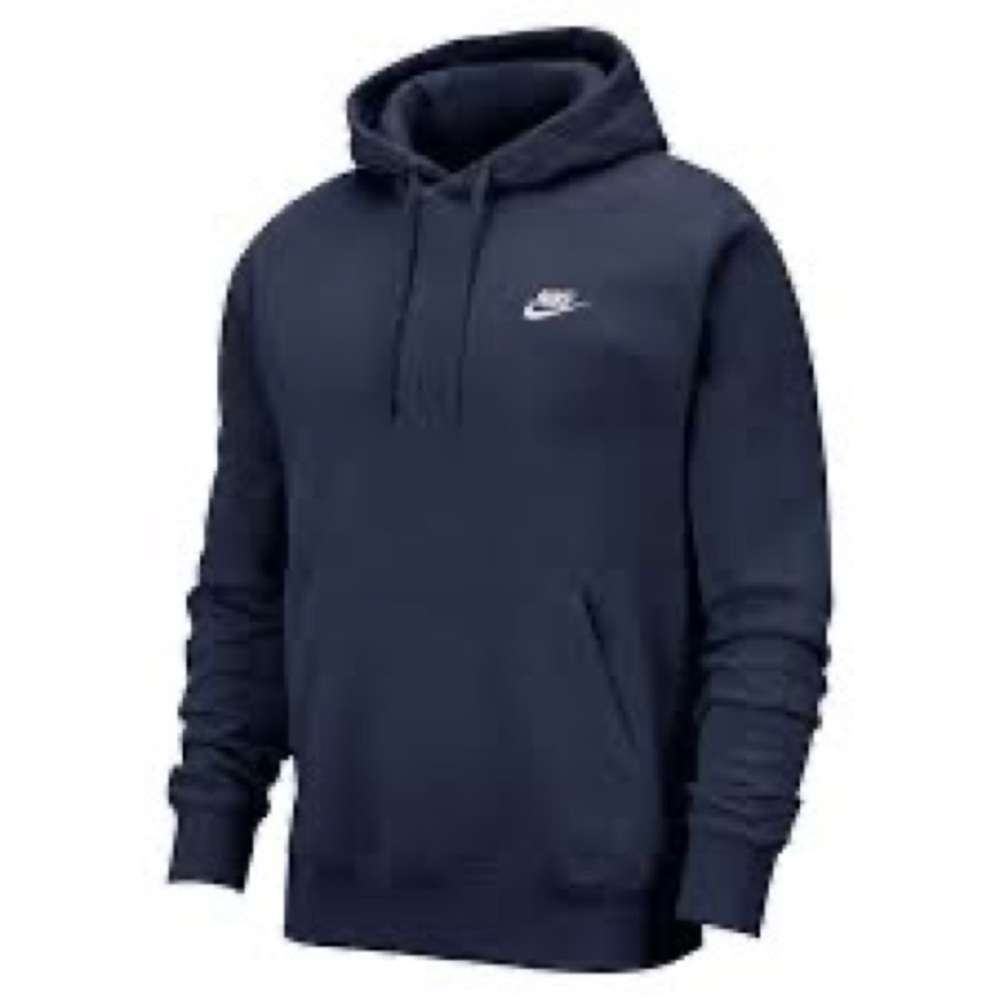 Nike Navy Blue Sweatshirt - Large